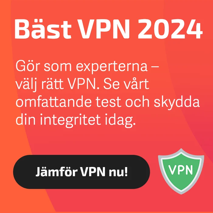 Välj Bäst VPN 2024 i Dagens Tekniks stora Bäst i Test-guide. 